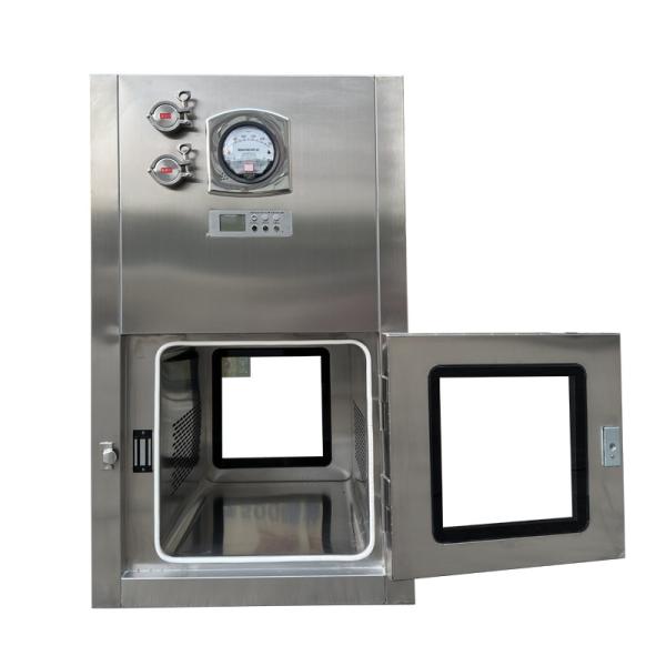GMP-Certified Laminar Flow Pass Box | 304 Stainless Steel | 1200x1070x1600mm Pharma Grade