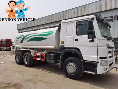 12 Tons 15 Cubic New Watering Tank Cart With 10 Wheel 6 X 4 Howo used trailer chassis