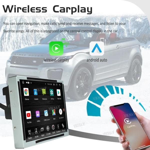 Для 2015-2019 Dodge Charger Challenger 8,4 дюйма Автомобильное радио 128G Навигация GPS Мультимедийный проигрыватель Беспроводной Carplay 4G