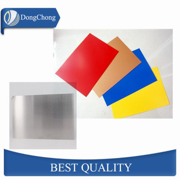 Red Aluminium Alloy Plate , 1050 Thin Aluminum Plate Cosmetic Package Use