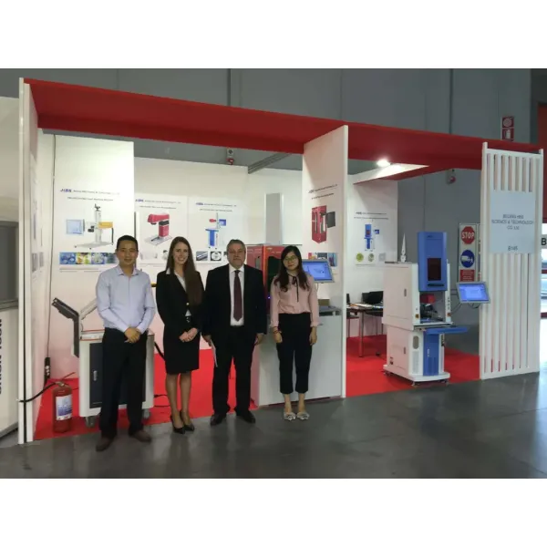 Online Flying Fiber Laser Marking Machine for Assemble Line