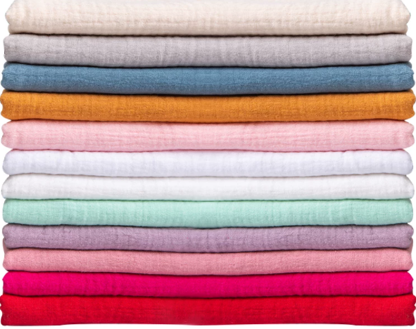 130GSM 100% Cotton Double Gauze Fabric
Naturally Soft. Gentle on Delicate Skin. Designed for Healthy Childhood.