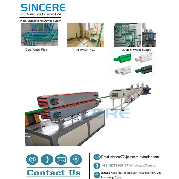 Tubos de tubería de plástico HDPE PPR manguera de drenaje de agua suministro de gas suelo calefacción de plomería extrusión línea de fabricación de máquinas