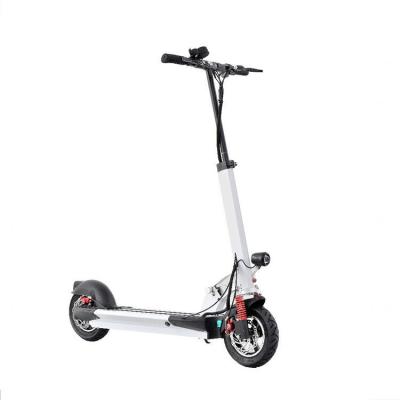 Intelligent Controller Electric Stand Up Scooter / Adult Kick Scooter Tires Size 10 Inch