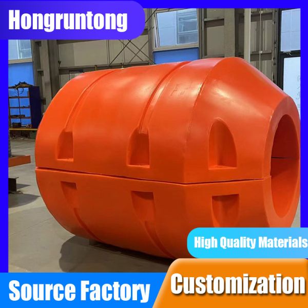 Industrial Hose Floats Reliable Buoyancy Tough PE Material Abrasion Resistant