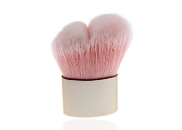 Professional Heart Shape Small Retractable Kabuki Brush Makeup Facial Cosmetics