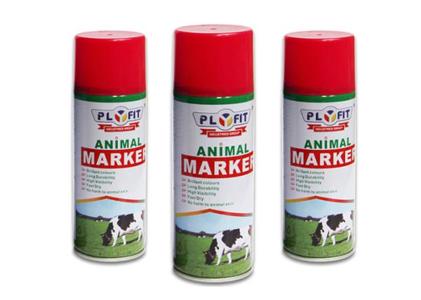 Do tempo animal do aerossol da pintura 500ml da marcação da cabra visível alto resistente invertido