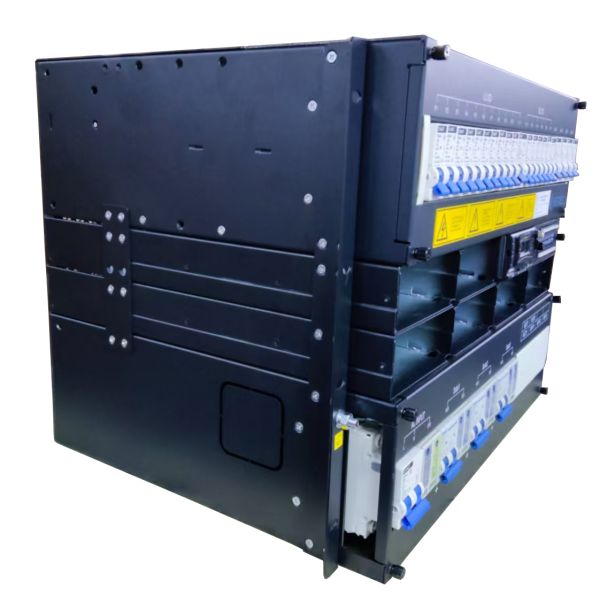 ET48150S5E38 48V 150A Hybrid Telecom DC Power System with AC Rectifiers, Solar MPPT Inputs and MC2600 Monitoring