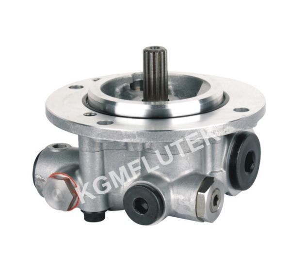 K7V63 Excavator Hydraulic Gear Pump Silver Color For KOBELCO SK140-8