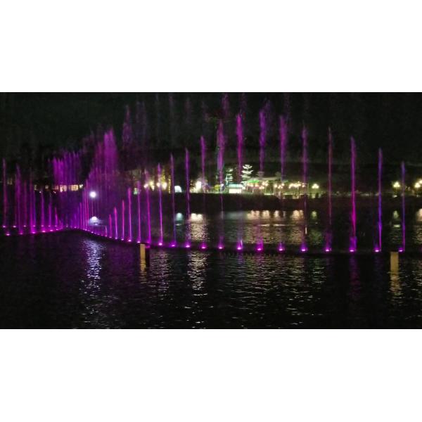 Modern LED Lighting Musical Fountain Park Equipment