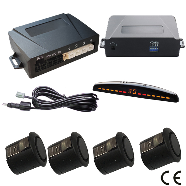 Universal Aftermaket Garage Buzzer Alarm Car Front Back Bumper Assist Aid System Rear Parking Sensor