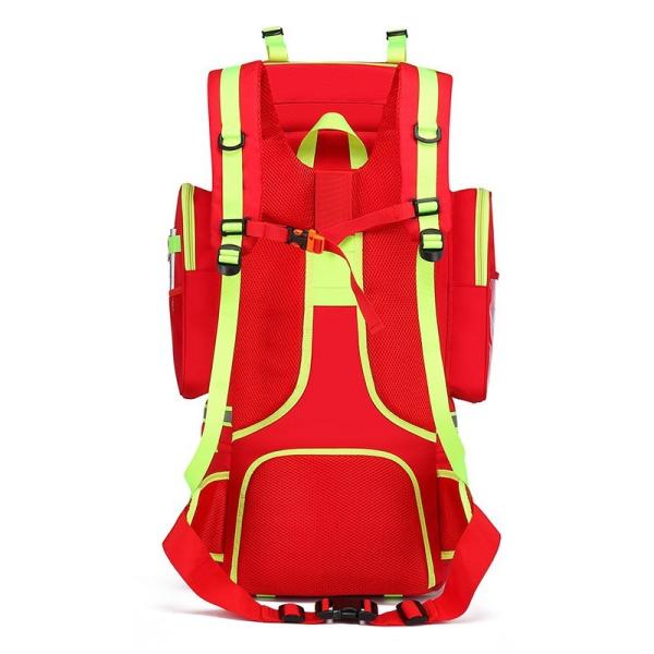 Large Capacity Waterproof Zipper Fashion Forest Fire Fighting Emergency Rescue Rucksack Epidemic Prevention Mountaineering