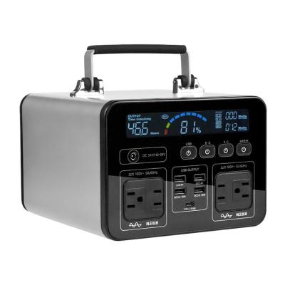 500W BMS DC24V Rechargeable Portable Power Station