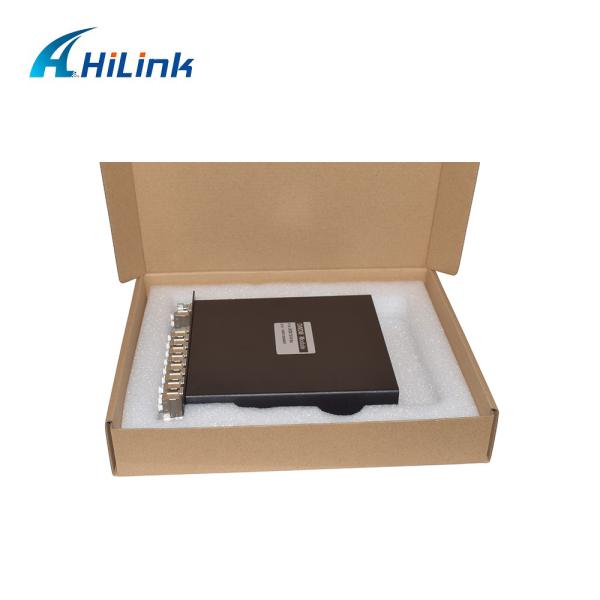 8CH DWDM Mux Demux Module CH41-CH48 Dual Fiber LGX With Metal Connectors