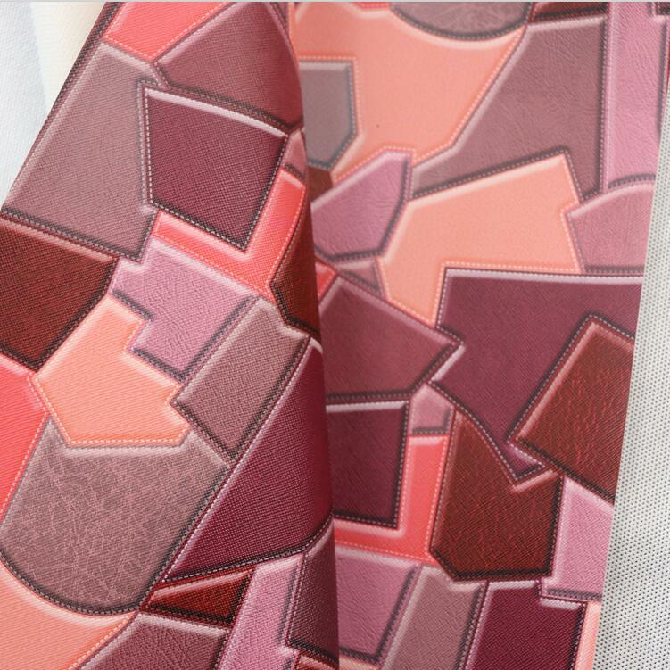 Synthetic PVC Casket Cosmetic Bags Leather Materials