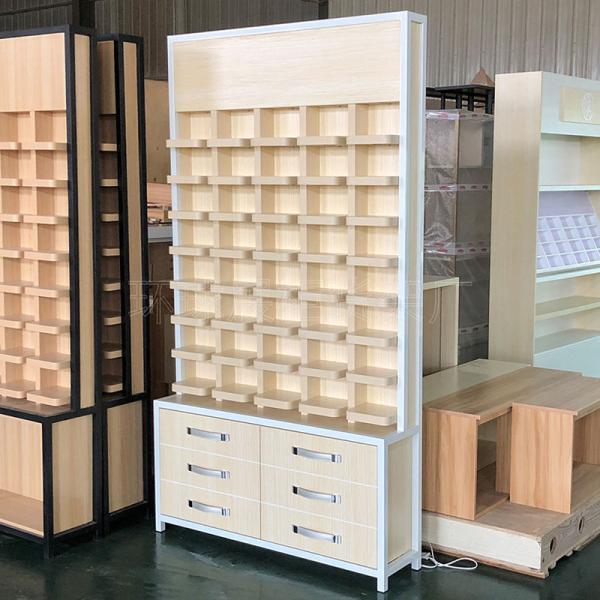 Wood Jewelry Necklace Display Stand Cabinet for Retail Shops Studio Painting Holder