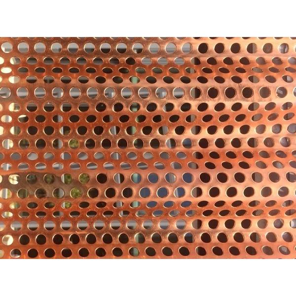 Медная сетка 0.5mm металла латуни не железистая пефорированная толщиной