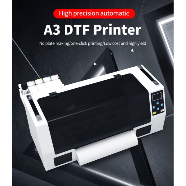 KECAI Easy to Operate Commercial DTF New XP600 Printhead 30 cm Pet Film Tshirt Printing Machine A3 Dtf Printer