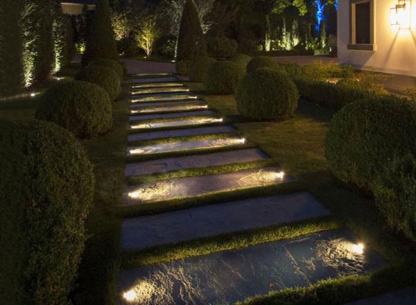 LED light embedded underground light outdoor waterproof Garage outdoor Pathway lights