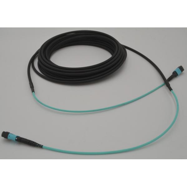 24 кабеля хобота оболочки ядра MPO MTP OM4 5.5MM двойных с кабелем 30cm