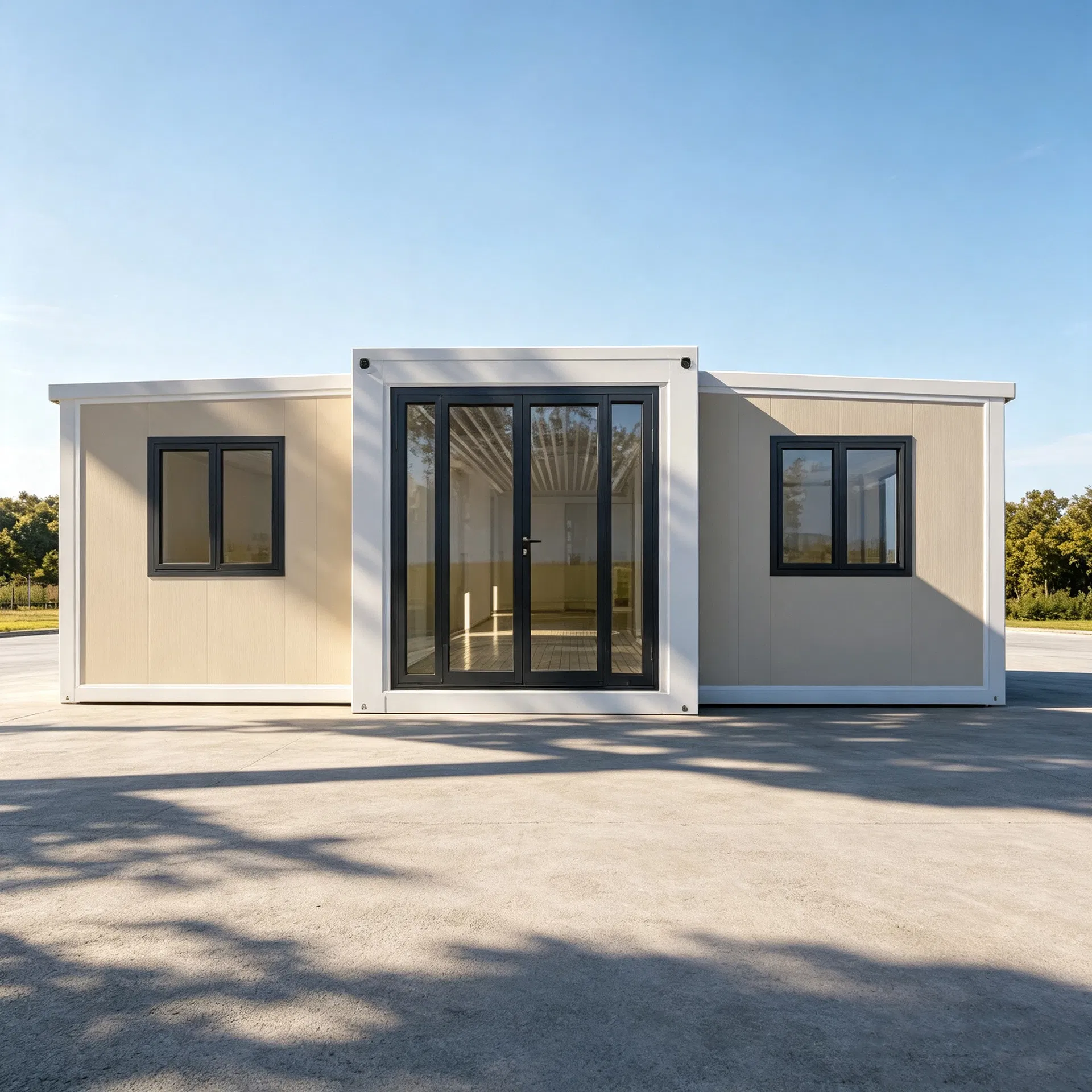 Expandable Container House Folding Portable Mobile Container for Temporary Living Accommodation Modern Modular Space Quick Installation
