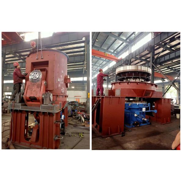 Bajo consumo energético Desulfuración Molino vertical de yeso para la hierba de yeso