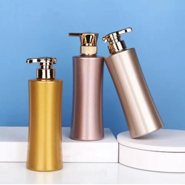 Пустая изготовленная на заказ пластиковая бутылка 500ml распределителя лосьона геля ливня шампуня ЛЮБИМЦА бутылки