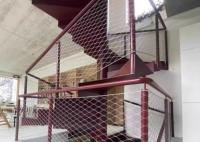 AISI 304 Stainless Steel Wire Rope Mesh 3.0mm For Safety Netting