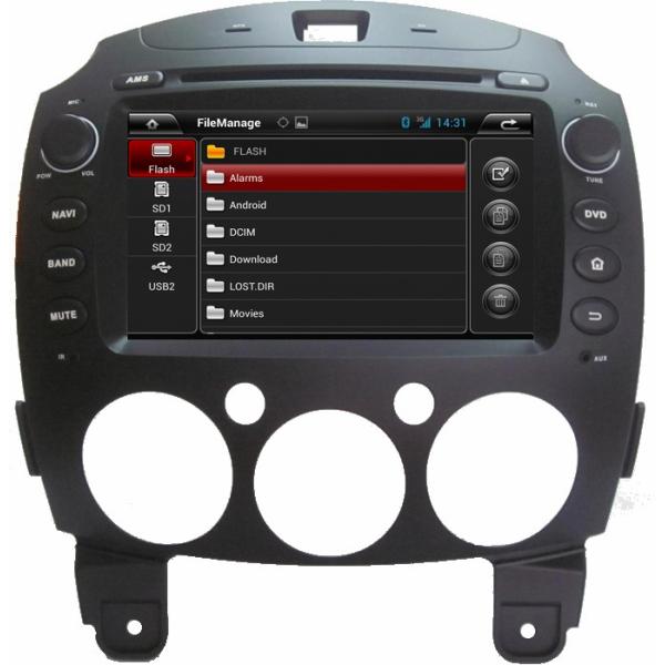 Ouchuangbo Android 4.2 DVD Stereo Radio for Mazda 2 2010-2012 with GPS Navi 3G Wifi BT Video OCB-8002C