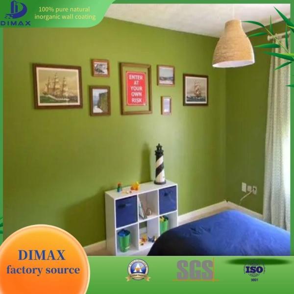 Eco Friendly Interior Exterior Wall Paint No Chemical Addition Samples Request Sample