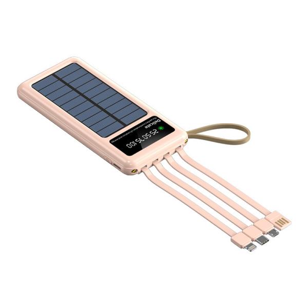 Universal Lithium Ion Solar Power Bank 20000mAh Power Bank With 3A Output Voltage 5V