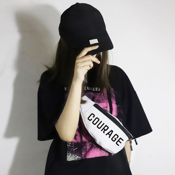 Canvas Polyester Blank Sublimation Waist Bag Chest Bag Crossbody Bag Pack