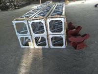 Herramientas de la erección de la torre de poste de ginebra de la torre de antena del estilo del marco para la línea eléctrica de arriba