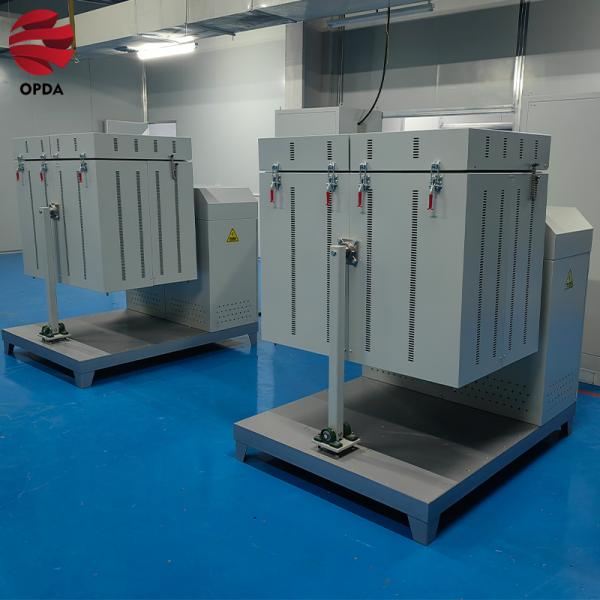 PLC Control Lift Swing Furnaces Rapid Heating High Heating Efficiency