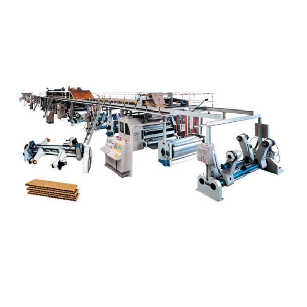 Energy Saving Corrugated Cardboard Making Machine , Carton Box Manufacturing Machine
