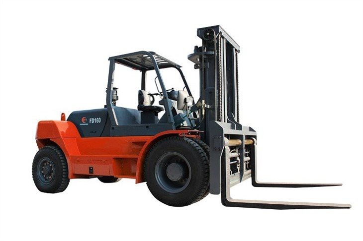 Diesel 16 Ton Forklift Lifting Height 3000-6000mm With Side Shift