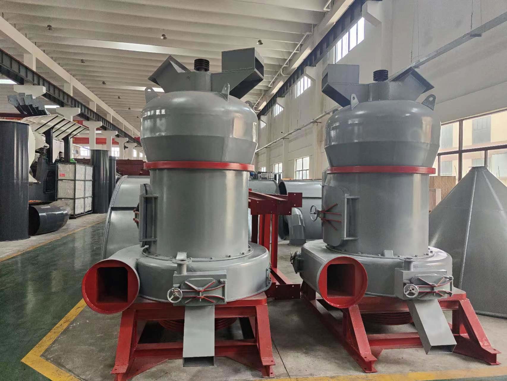 1-25tph Capacity Limestone Raymond Grinding Mill Machine Finished Size mm 0.18-0.045mm