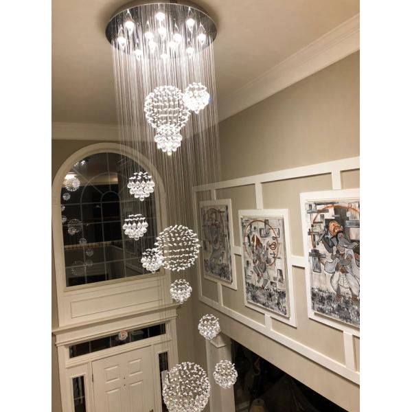 Modern Lustre Crystal Ball Design Chandelier Large Crystal Ball Chandelier(WH-NC-20)