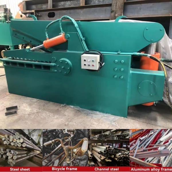 Hydraulic Scrap Shears Fully Automatic Crocodile Aluminium Steel Tube Shearing Machine
