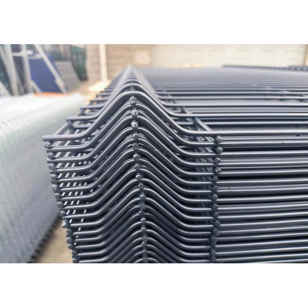 3d Wire Mesh Security Fencing Welded Black 4mm