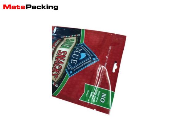 Santa Standing Plastic Tobacco Pouch Biscuit Packing Pouch With Zipper Window