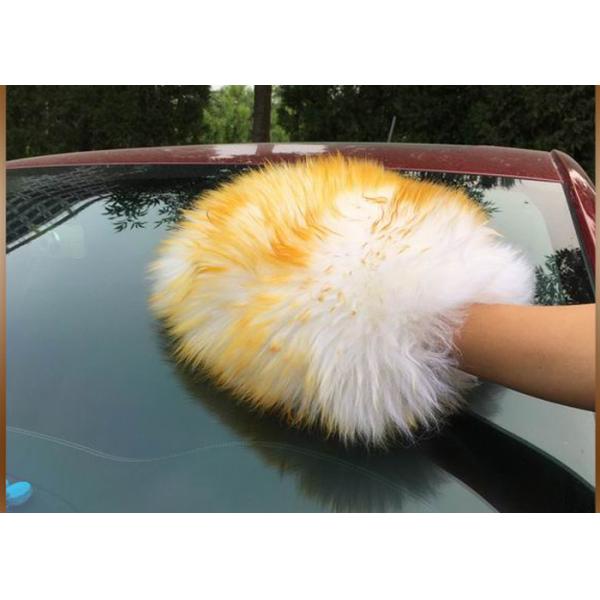 Шерстей Мерино перчатки мойки овчины перчатка чистки автомобиля овчины длинных неподдельная