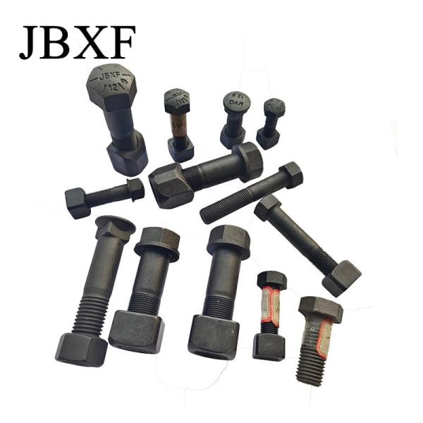E320 Excavator Undercarriage Parts Track Shoe Bolt And Nut