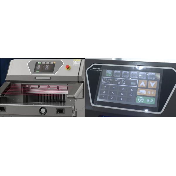H5310L H6810L High-speed Variable Frequency Dual Hydraulic Paper Cutting Machine