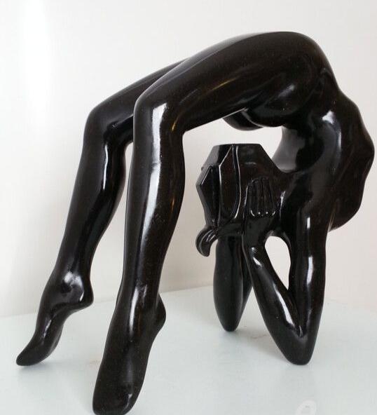 Metal Art Decor Bronze Copper Figurative Life Size Sculpture Statue