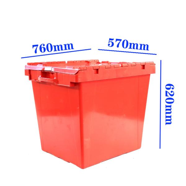 Industrial Crates Plastic Storage FIRST Large Heavy Duty Stackable Nesting Container