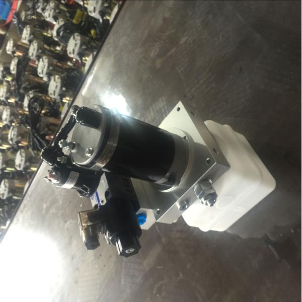 Montagem horizontal Mini Hydraulic Power Packs portátil 12V com o motor 0.8Kw à prova de fogo