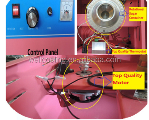 Commercial Automatic Cotton Candy Machine Full Automatic Mini Cotton Candy Machine
