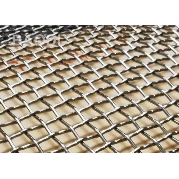 Plain Weave Width 1.5m Crimped Wire Mesh Woven Panels