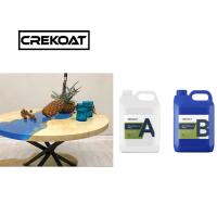 5 cm Ultra faible viscosité coulée en profondeur résine époxy table de rivière Longue durée de travail